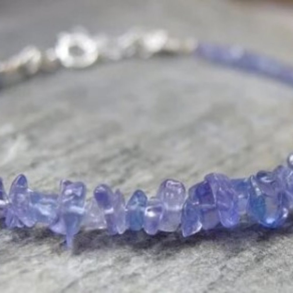 Genuine Tanzanite Bracelet - Picture 4 of 6